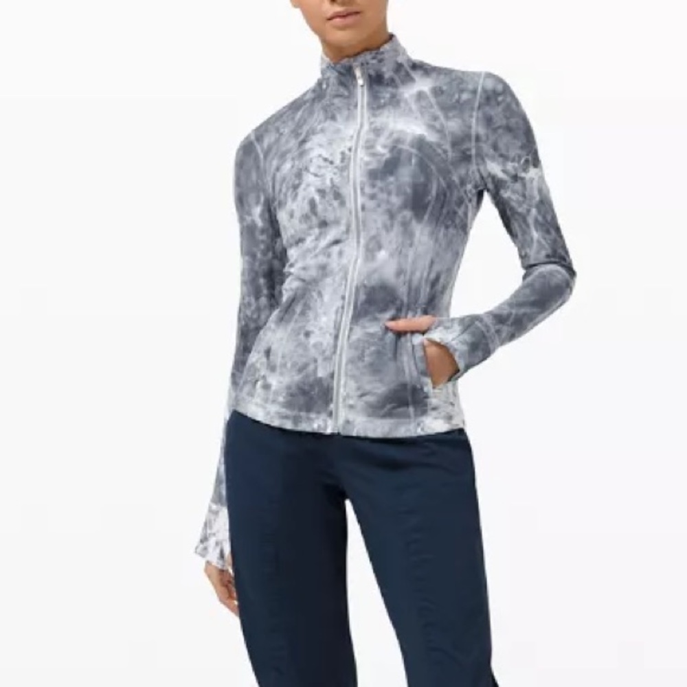 Lululemon Luxtreme Define Jacket Marble Dye Size 8